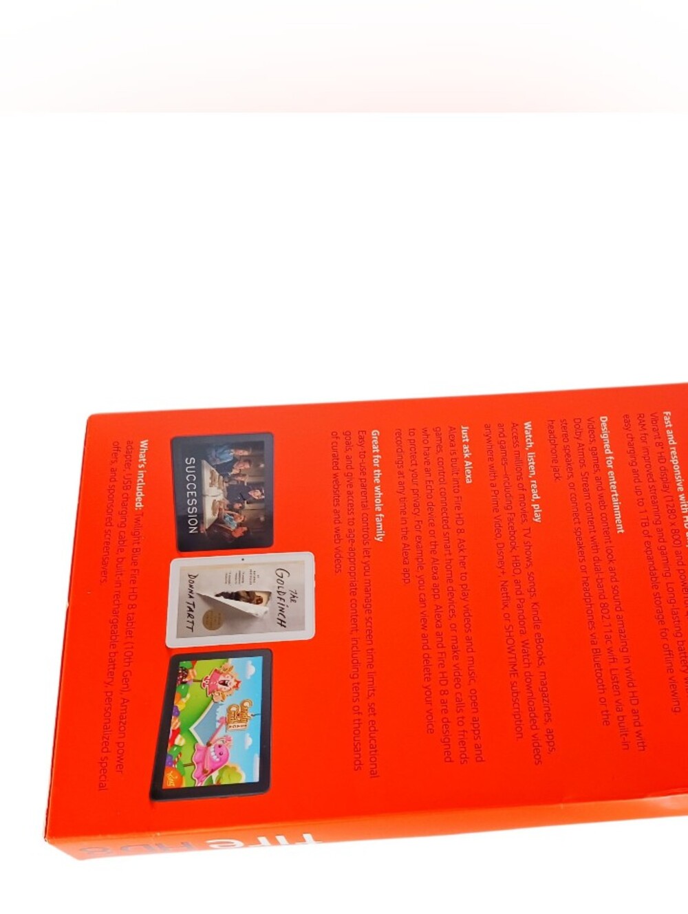 Amazon E Reader Twilight Blue Fire HD8 10th Generation With Alexa 32 GB Tablet - Picture 5 of 10